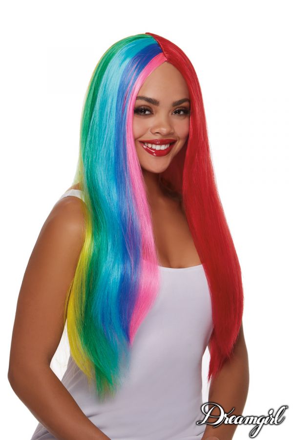 DW12312 - Rainbow Wig