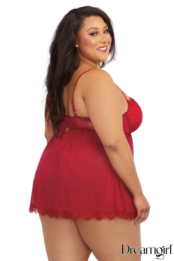 DG12378 - Strappy Stud Babydoll