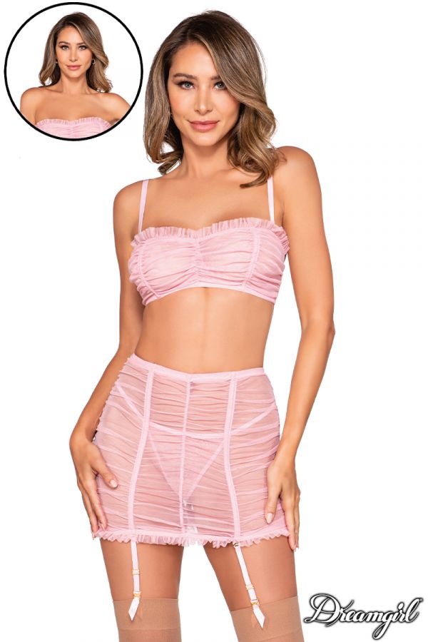 DG12433 - Ruched 3PC Set