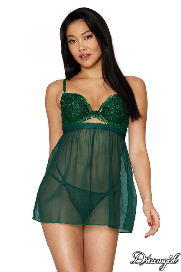 DG12687 - Sequin Babydoll