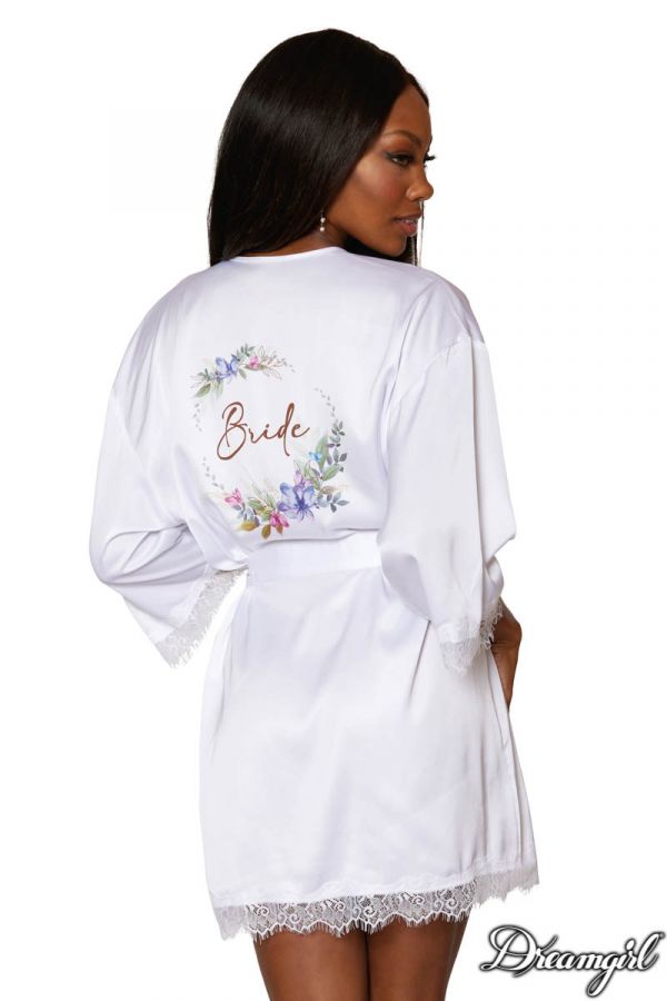 DG12909 - Bride Satin Robe