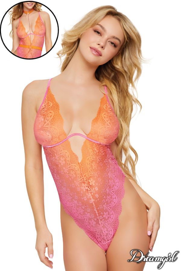 DG12980 - Ombré Lace Teddy-PROMO20