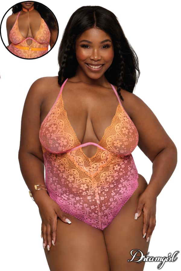 DG12980X - Ombré Lace Teddy-PROMO20