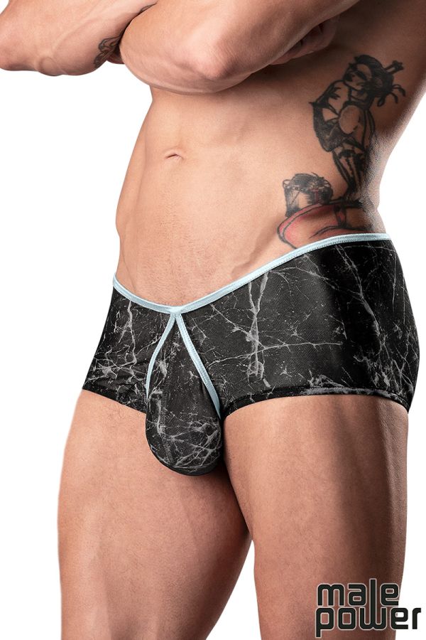 MP130-290 - Marble Mesh Mini Short