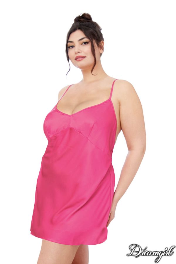 DG13067 - Satin Heart Ring Chemise