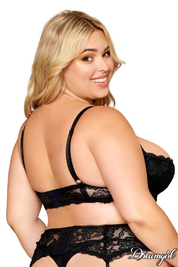 PROMO25-DG13252X - Lace Shelf Bra