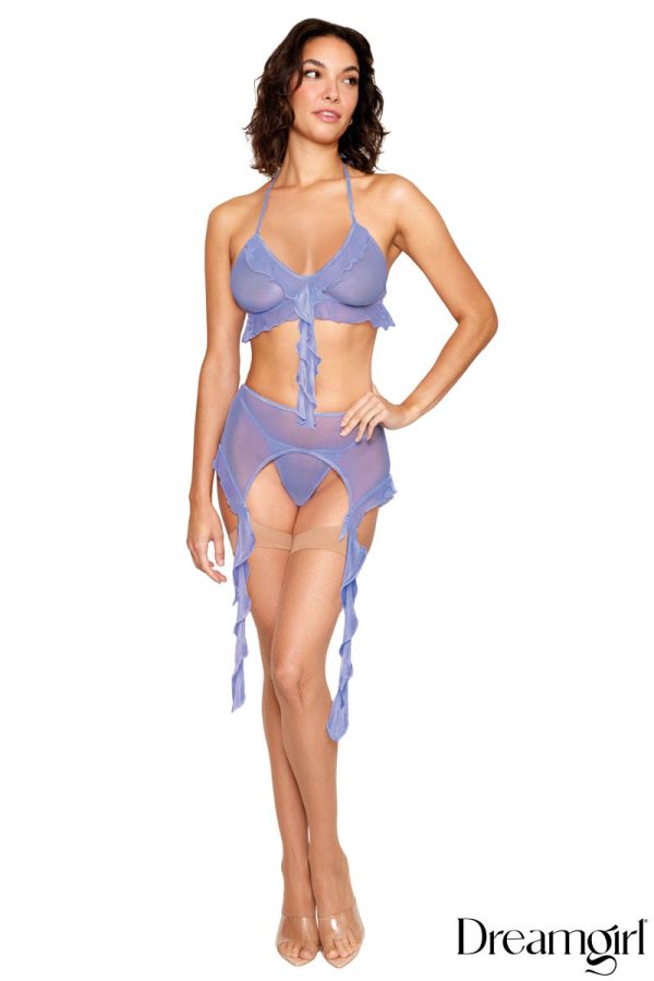 DG13411 - Ruffle Mesh 3PC