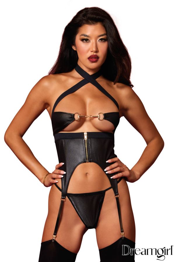 DG13709 - Zipper Garter Slip