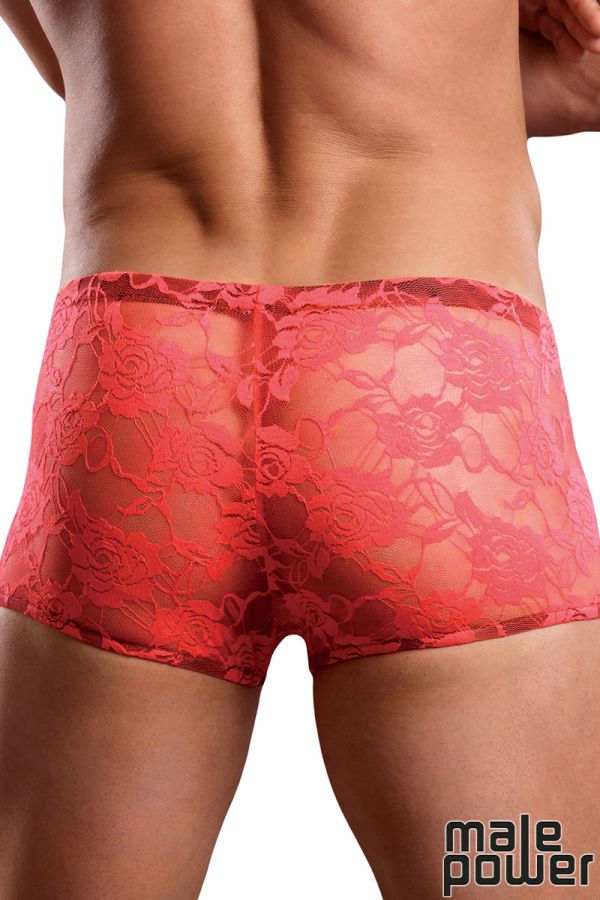 MP145-194 - Neon Lace Mini Short