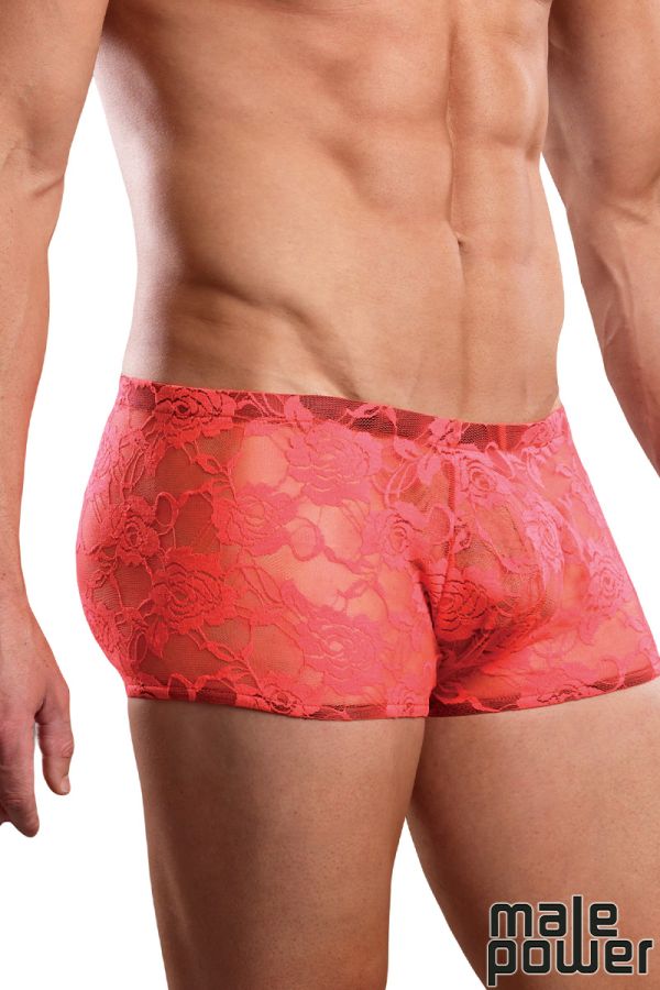 MP145-194 - Neon Lace Mini Short