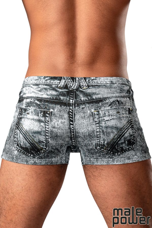 MP145-286 - Dirty Denim Mini Short