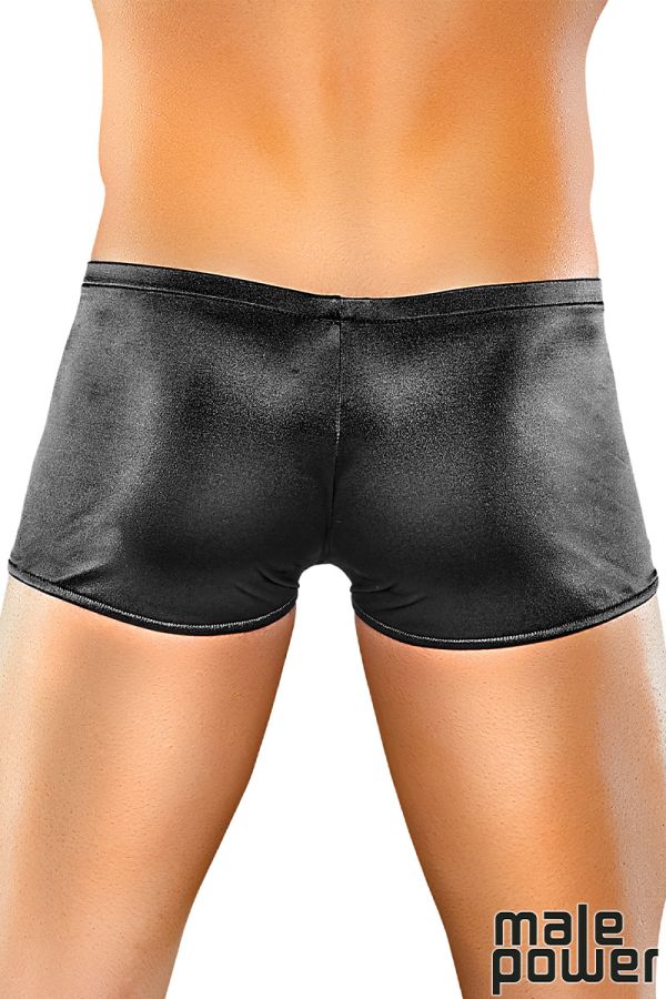 MP153-076 - 	Satin Spandex Pouch Short