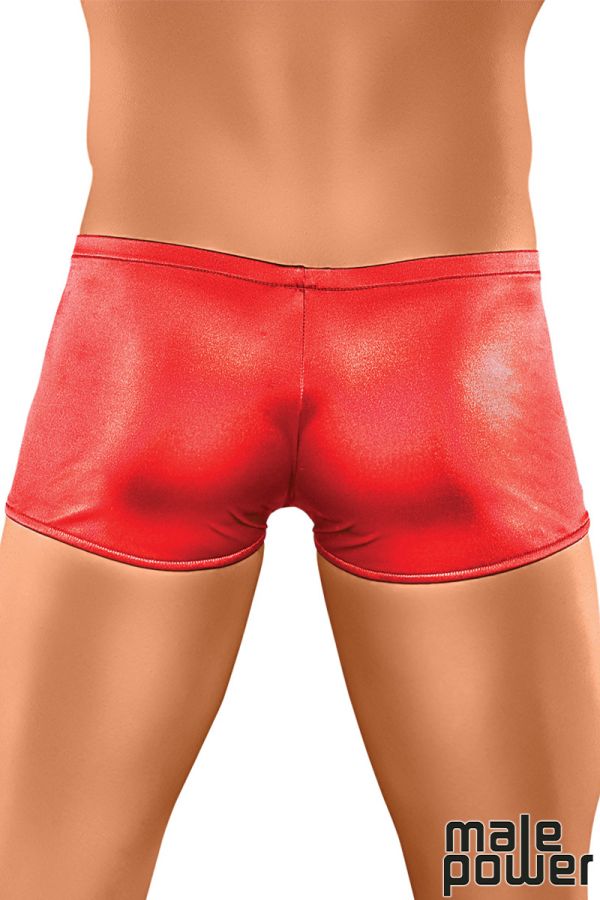 MP153-076 - 	Satin Spandex Pouch Short