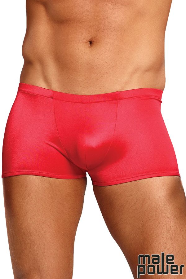 MP153-076 - 	Satin Spandex Pouch Short