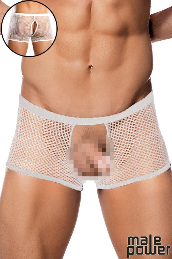 MP163-11C - Stretch Net Pleasure Short 