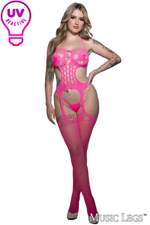 ML1687 - Round Cutout Bodystocking