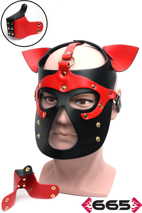 FE23235 – Bondage Pup Hood