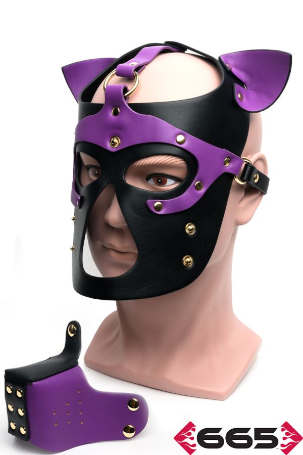 FE23360 - Bondage Pup Hood
