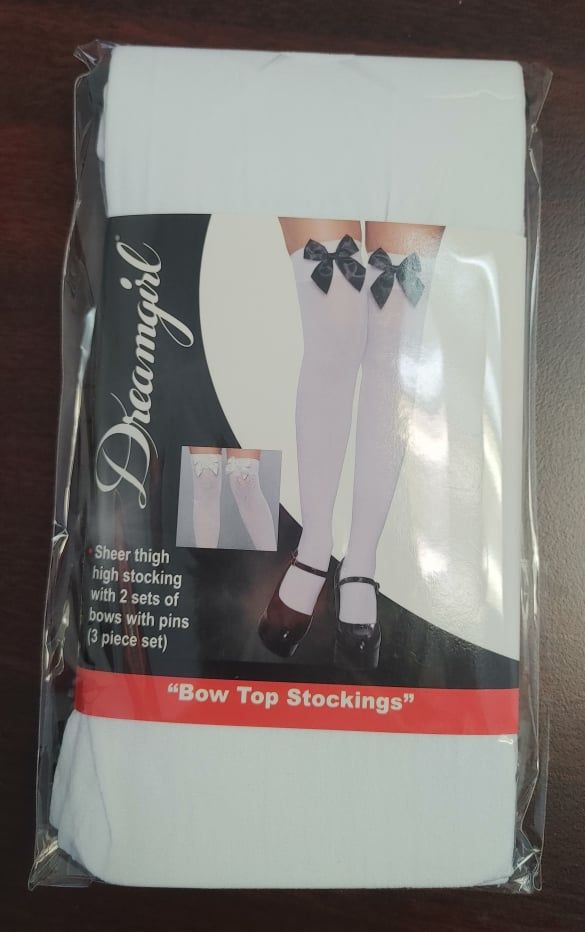 DG10342 - 2 x Bow Top Stockings