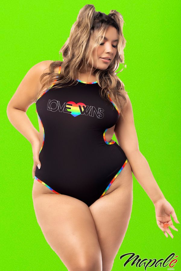 MA2719X - Love Wins Bodysuit