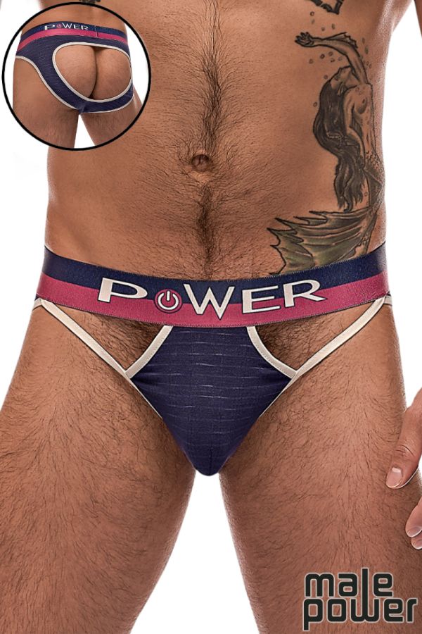 PROMO50-MP302-246 - Stretch Rayon Cut Out Jock