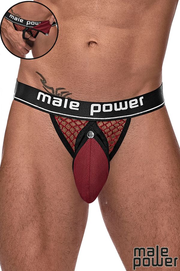 MP346-260 - Cock Pit Fishnet Jock