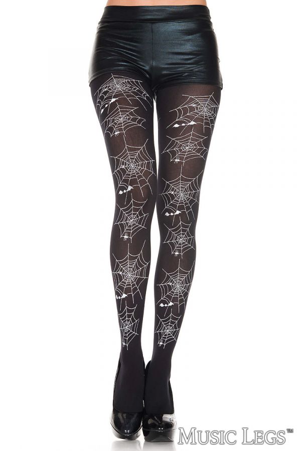 ML37021 - Spider Web Pantyhose