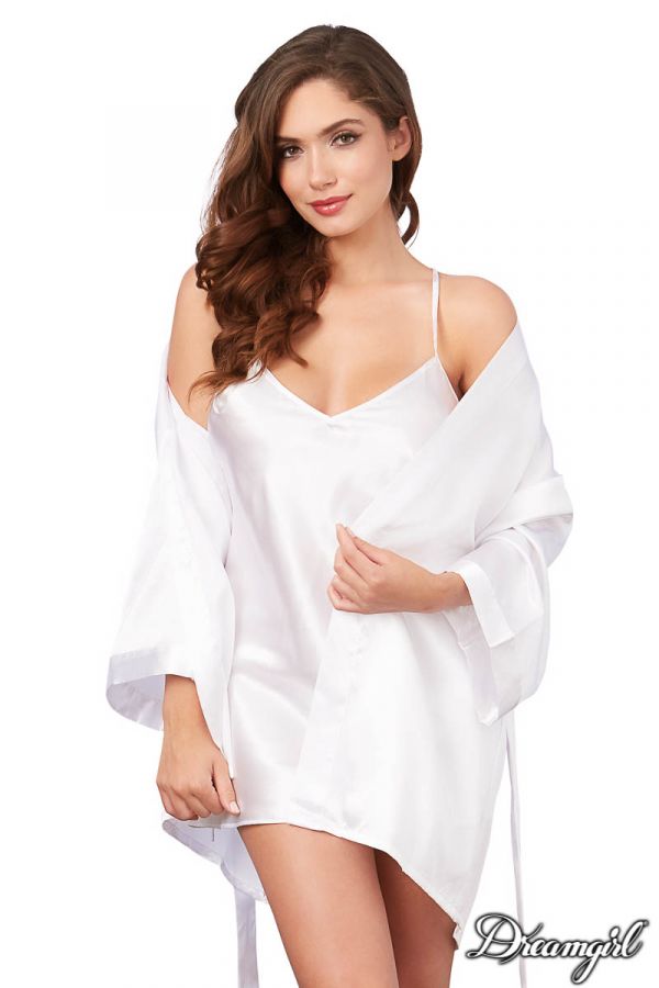 DG3717 - Satin Robe set