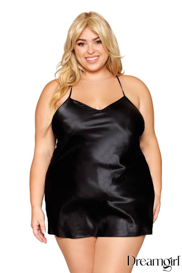 DG3717 - Satin Robe set