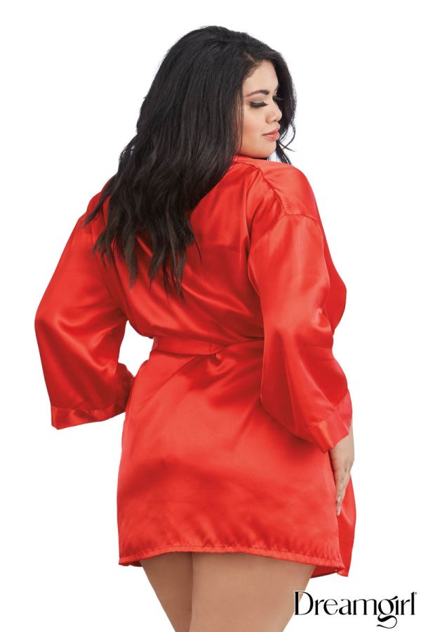 DG3717 - Satin Robe set