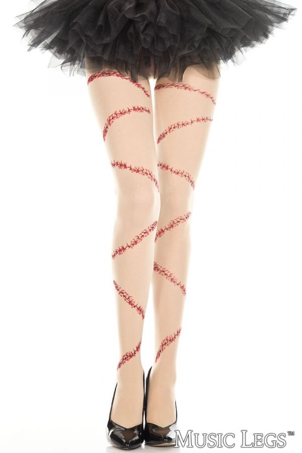 ML37312 - Bloody Stitch Pantyhose