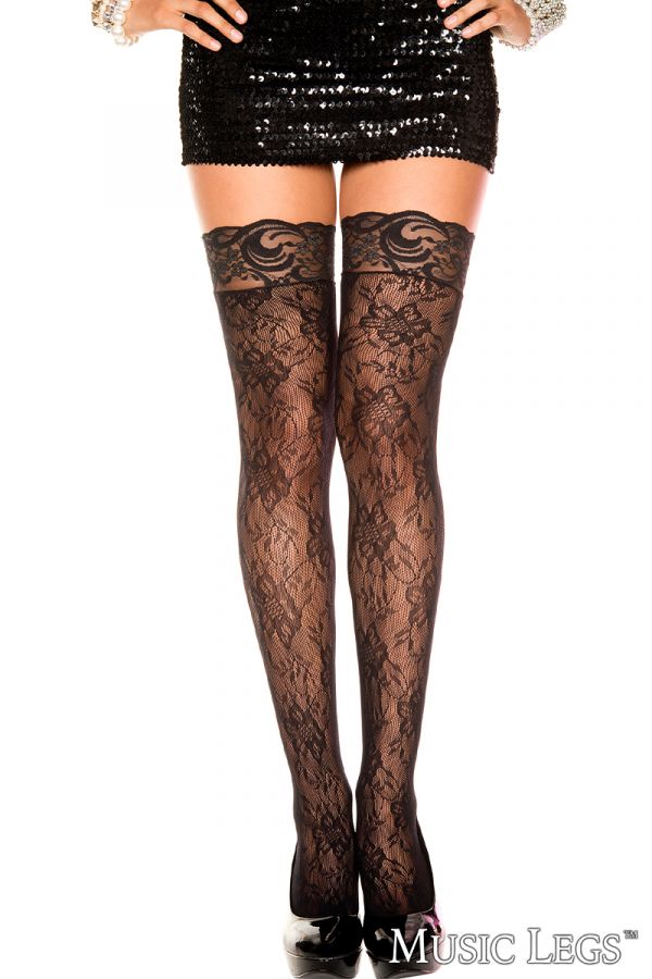 ML4086 - Lace Thigh Hi