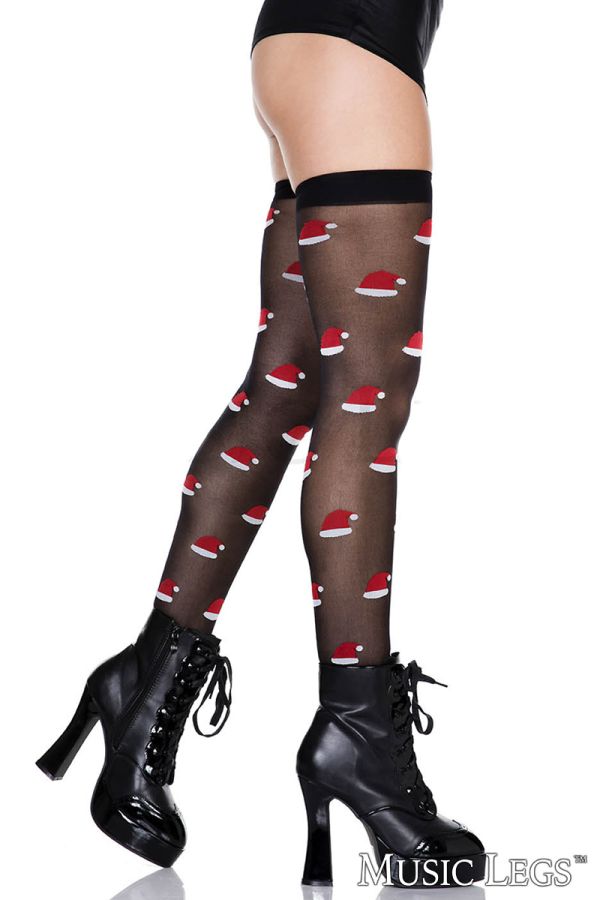 ML4161 - Santa Hat Thigh Hi