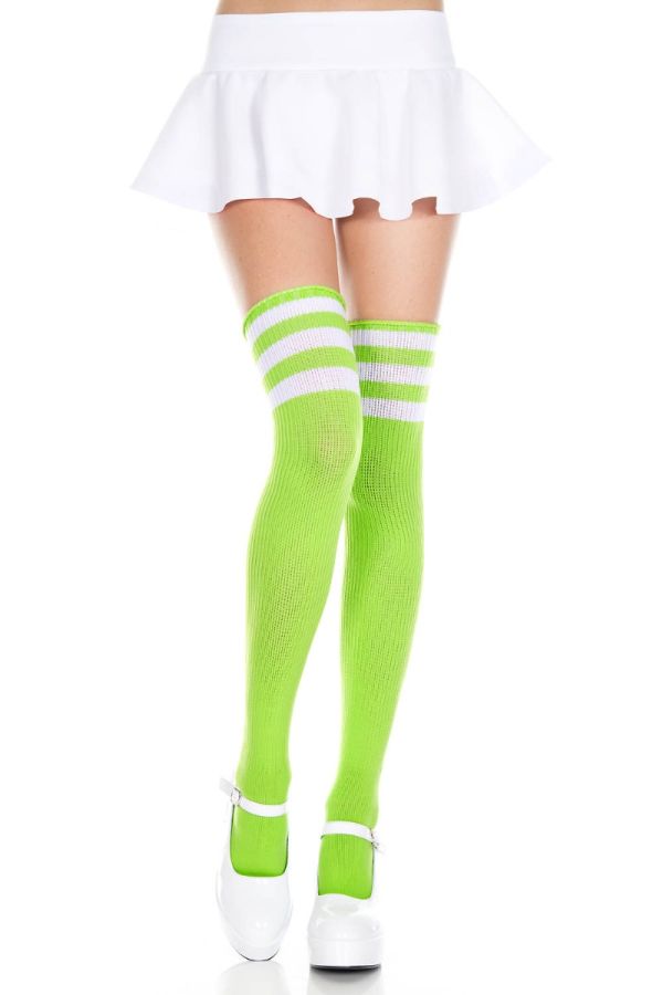 Lime Green/White