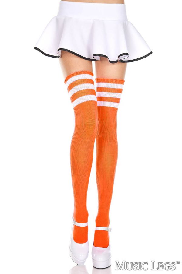 Orange/White