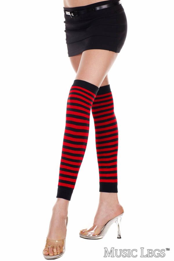 PROMO40-ML4249 - Striped Leg Warmer