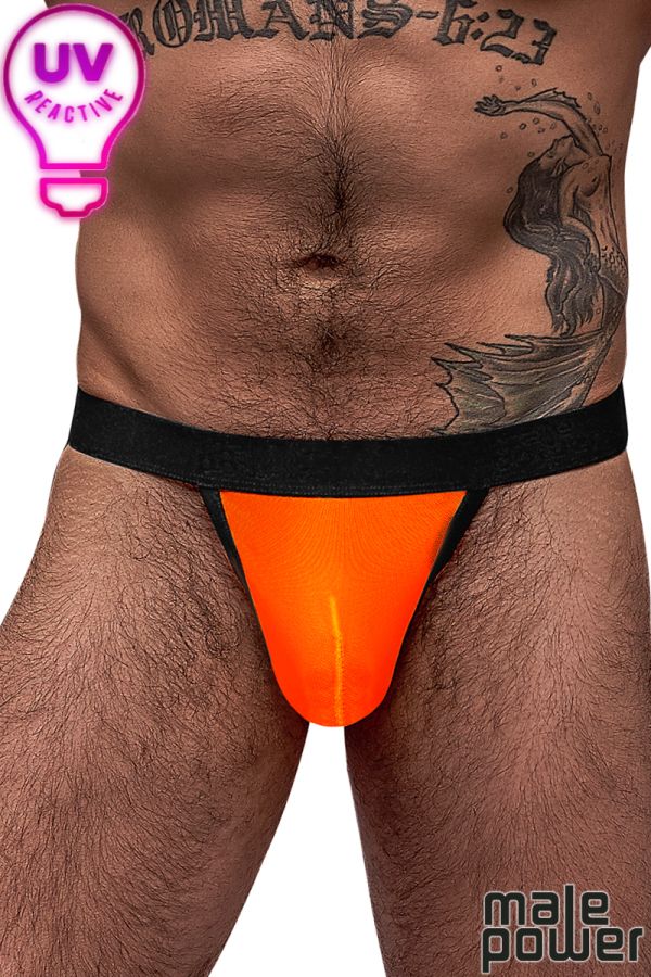 MP433-07B - Neon Mesh Micro Thong