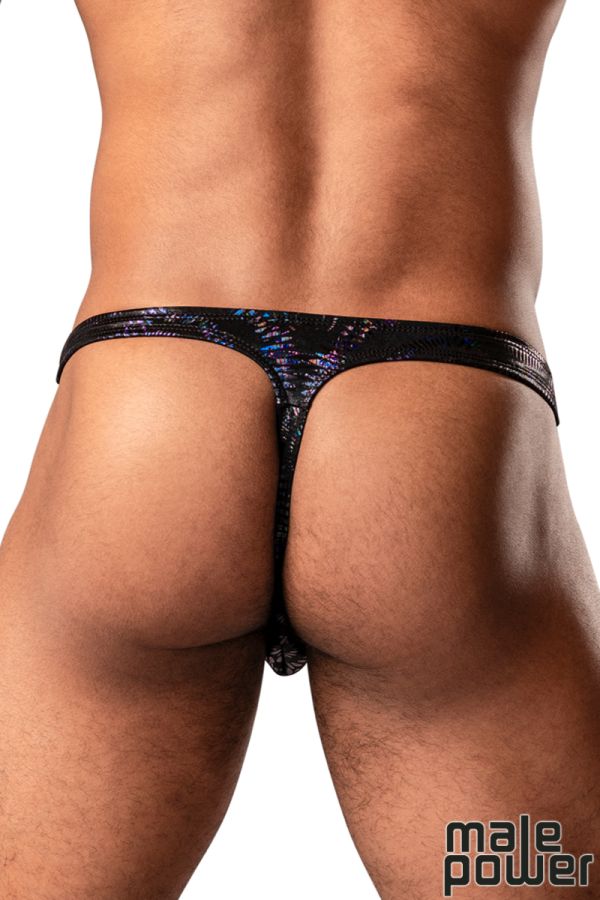 MP442-907 - 	Metallic Swirl Bong Thong