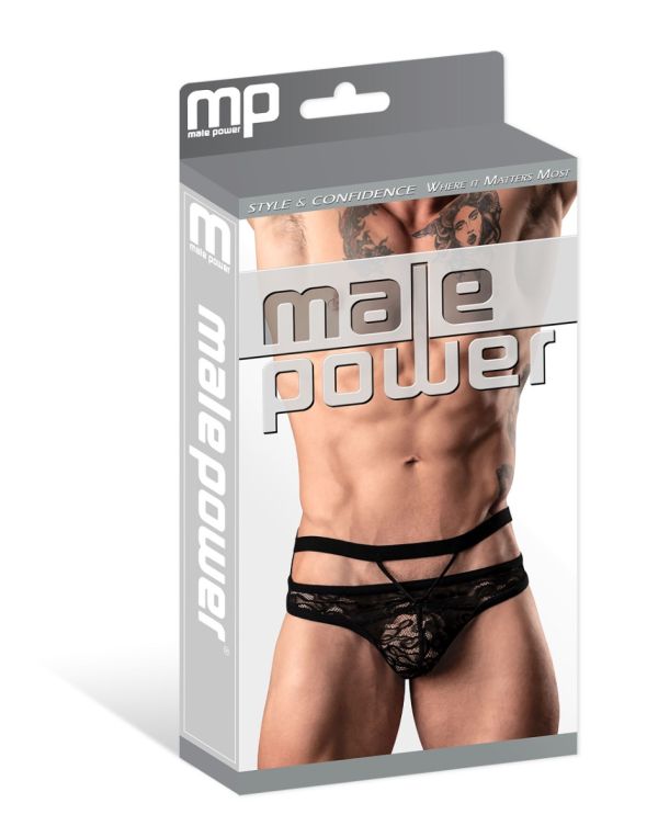 MP446-289 - Lace Cutout Thong
