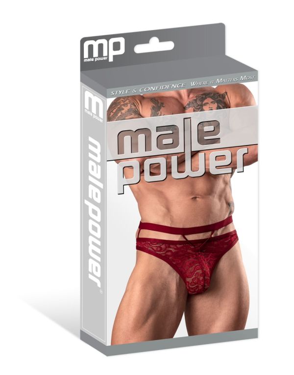 MP446-289 - Lace Cutout Thong