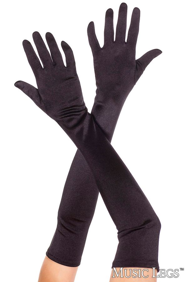 ML452 - XL Satin Gloves