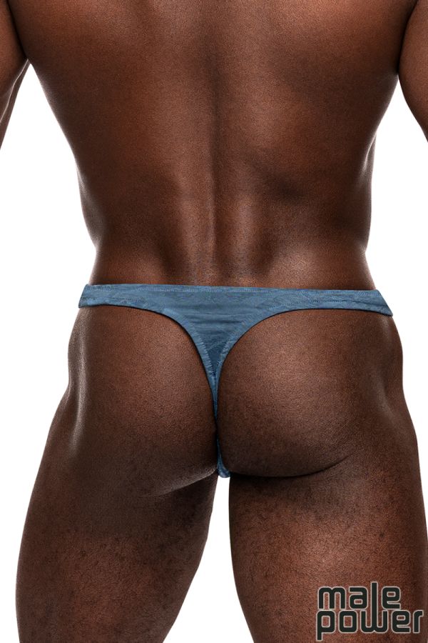 MP454-274 - Flat & Raised Graphics V Thong