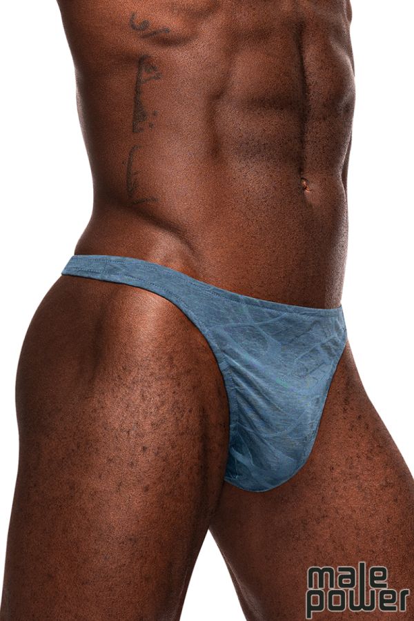 MP454-274 - Flat & Raised Graphics V Thong