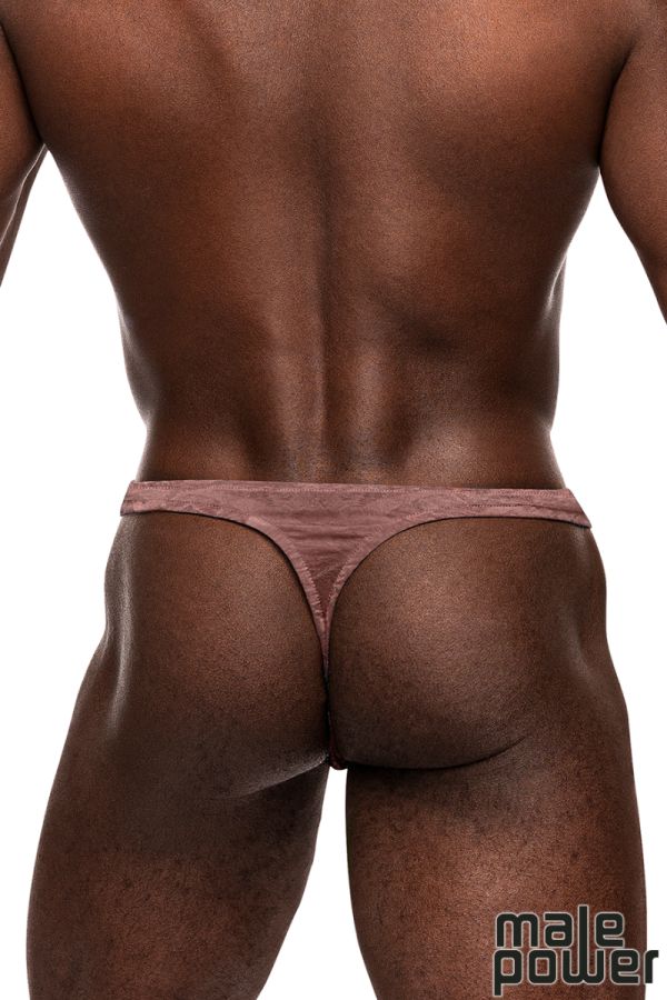 MP454-274 - Flat & Raised Graphics V Thong