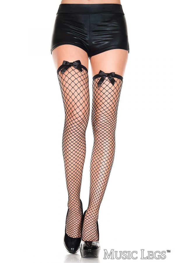 ML4636 - Bow Net Thigh Hi