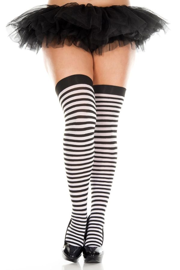 ML4741Q - Striped Thigh Hi