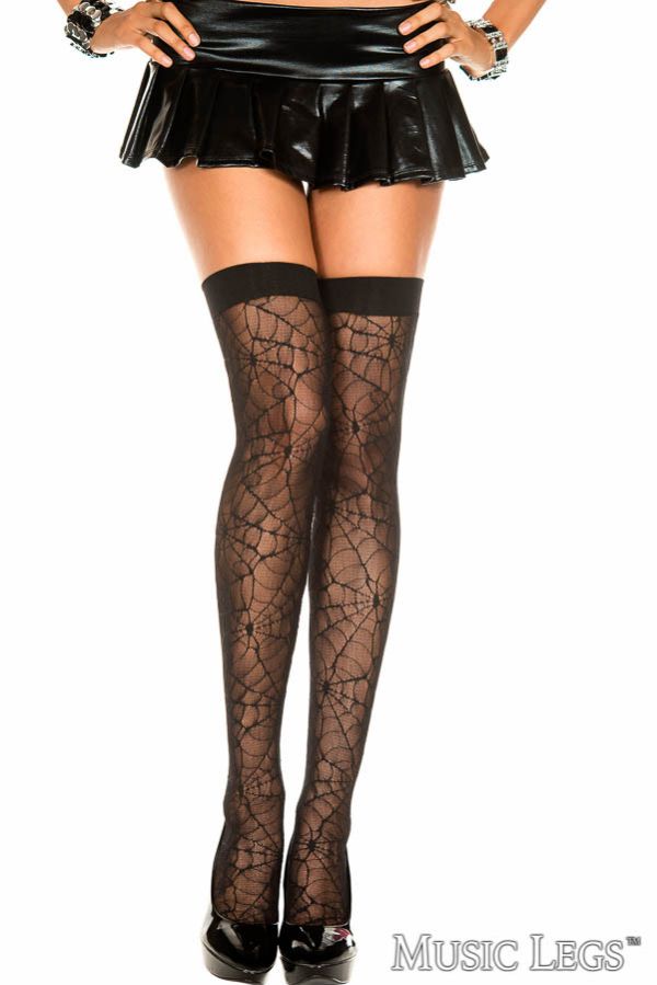 ML4770 - Spider Web Thigh Hi