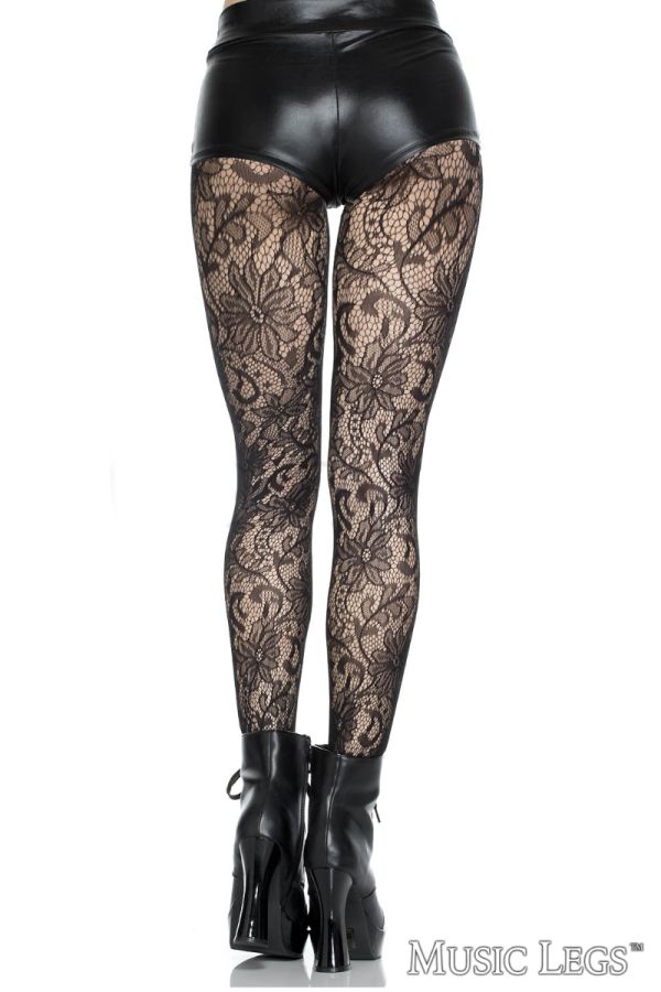 ML50011 - Floral Pantyhose