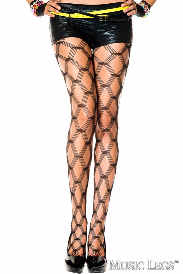 ML5042 - Big Multinet Pantyhose