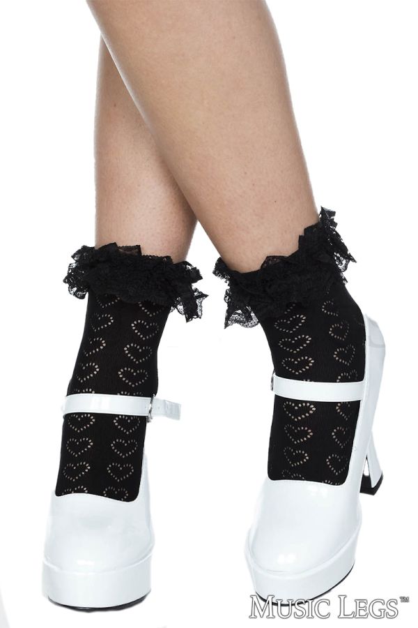 ML525 - Heart Ankle Hi